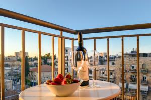 Balcone o terrazza di Paamonim Hotel Jerusalem