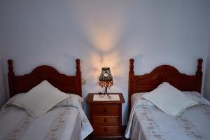 Cama o camas de una habitación en Lo Segador