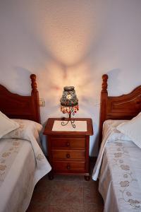 Cama o camas de una habitación en Lo Segador