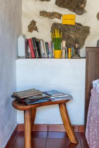 Knihovna v prázdninového domu