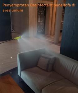 Posezení v ubytování Cabin Hotel