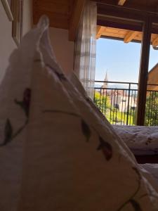 Posteľ alebo postele v izbe v ubytovaní Gästehaus Anna