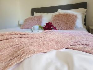 Posteľ alebo postele v izbe v ubytovaní Apartments Habek