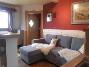 Posezení v ubytování Alpenchalet
