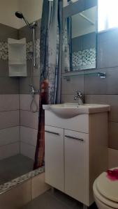 Ένα μπάνιο στο Apartments Ivica