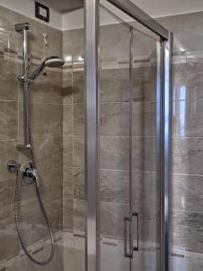 Koupelna v ubytování Hotel Internazionale