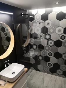 Kúpeľňa v ubytovaní Apartament Na Kamieniaku + 12 fotografií