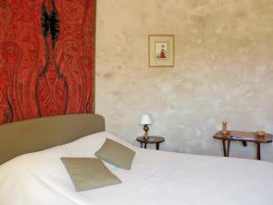 Кровать или кровати в номере Château de Jonquières - Hérault