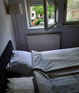 Postel nebo postele na pokoji v ubytování Apartman Veselinovic Free PARKING