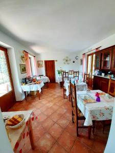 Kjøkken eller kjøkkenkrok på Il Vecchio Noce