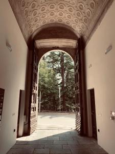 The facade or entrance of La Casa Di Ago