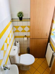 Koupelna v ubytování Apartmán Adam