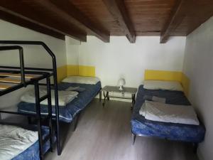 Postel nebo postele na pokoji v ubytování Albergue Casa Txakainlo
