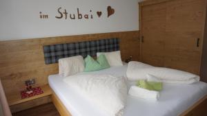 Postel nebo postele na pokoji v ubytování Pfurtschell