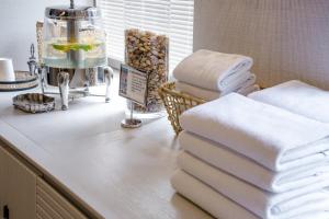 Posteľ alebo postele v izbe v ubytovaní Hotel Traugutta3