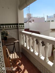 En balkong eller terrass på La Motilla