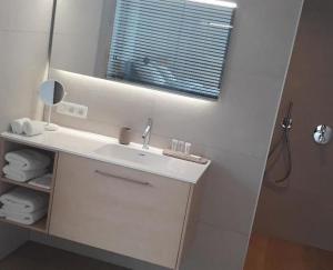 Koupelna v ubytování B&B El Bayo