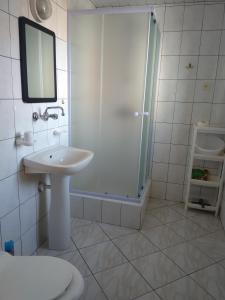 Kúpeľňa v ubytovaní Dom Gościnny Hanna