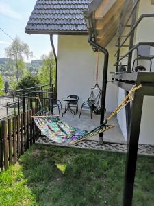 Balkón alebo terasa v ubytovaní Villa Sudecka