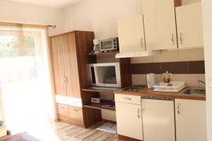 Kuchyň nebo kuchyňský kout v ubytování Villa Toscana