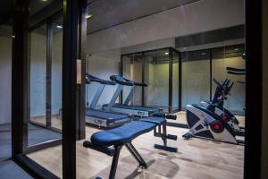 Fitnesscentret og/eller fitnessfaciliteterne på THA City Loft by TH District