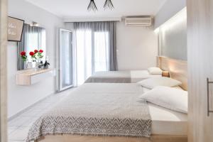 Postel nebo postele na pokoji v ubytování House Stelitsa