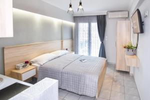Postel nebo postele na pokoji v ubytování House Stelitsa