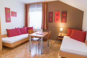 Area tempat duduk di Gasthof Jagersberger