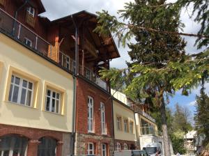 Budova, v ktorej sa hotel nachádza