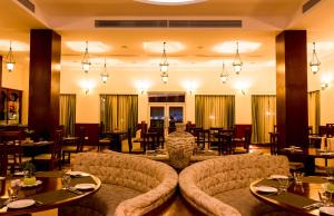 Pratap Mahal Pushkar IHCL SeleQtion的休息区