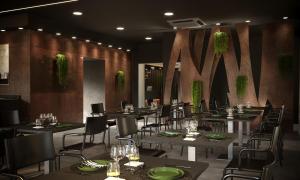 A restaurant or other place to eat at Hotel Beaurivage