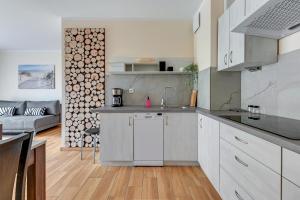 Kuchyňa alebo kuchynka v ubytovaní Comfort Apartments Dolny Sopot
