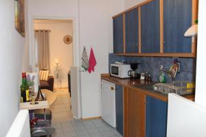 Kuchyňa alebo kuchynka v ubytovaní Carolina Apartments Crete