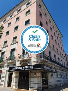 Certifikát, hodnocení, plakát nebo jiný dokument vystavený v ubytování Residencial do Areeiro