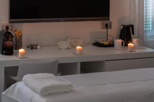 Ένα ή περισσότερα κρεβάτια σε δωμάτιο στο Terra Prime Suite