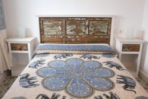 Posteľ alebo postele v izbe v ubytovaní Vivienda Turística de Alojamiento Rural Silla Vieja