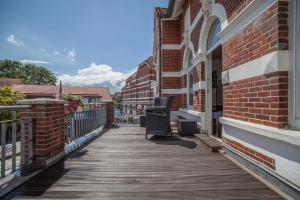 Balkón nebo terasa v ubytování Appartementhaus Alte Post