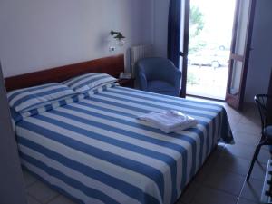 Postel nebo postele na pokoji v ubytování Hotel L'Ancora
