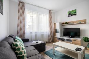TV a/nebo společenská místnost v ubytování BpR Brody Street Home