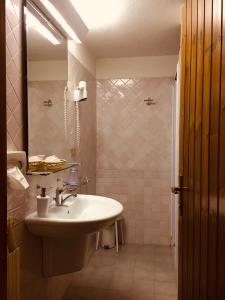 Phòng tắm tại Hotel Parco Nazionale