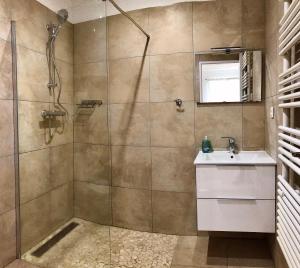 Kúpeľňa v ubytovaní Apartmán Provence
