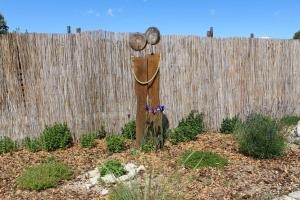 A garden outside Kakukkfu Barlang-Vendeghaz
