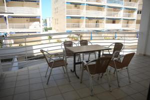 Balkón nebo terasa v ubytování Apartamento oroblanc