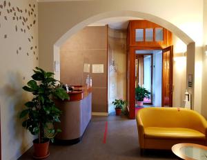 Istumisnurk majutusasutuses Hotel Cavour