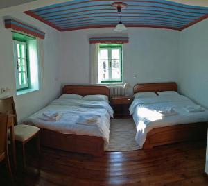 Postel nebo postele na pokoji v ubytování Guesthouse Iro