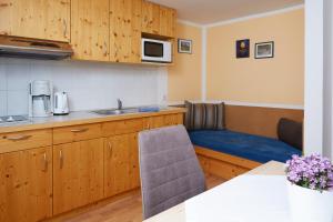 Kuchnia lub aneks kuchenny w obiekcie Apartments Kirchebnerhof