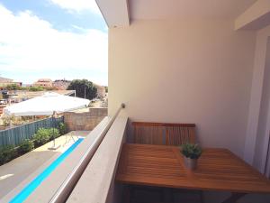 Balkón nebo terasa v ubytování Sun Apartments