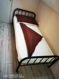 Posteľ alebo postele v izbe v ubytovaní Renáta Apartman