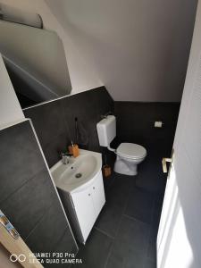 Kúpeľňa v ubytovaní Renáta Apartman