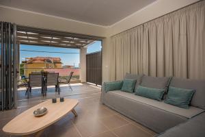 Posezení v ubytování Metsovo Big Apts